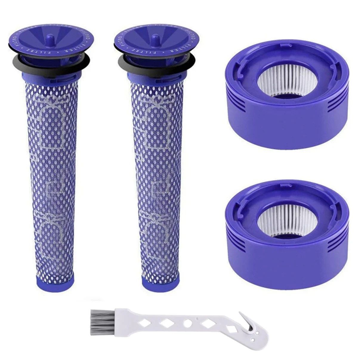 آخر مجموعة استبدال مرشح المحرك ، طقم مرشحات HEPA لدايسون V7 V8 الحيوان المطلق ، مكنسة كهربائية لاسلكية استبدال مجموعة جزء