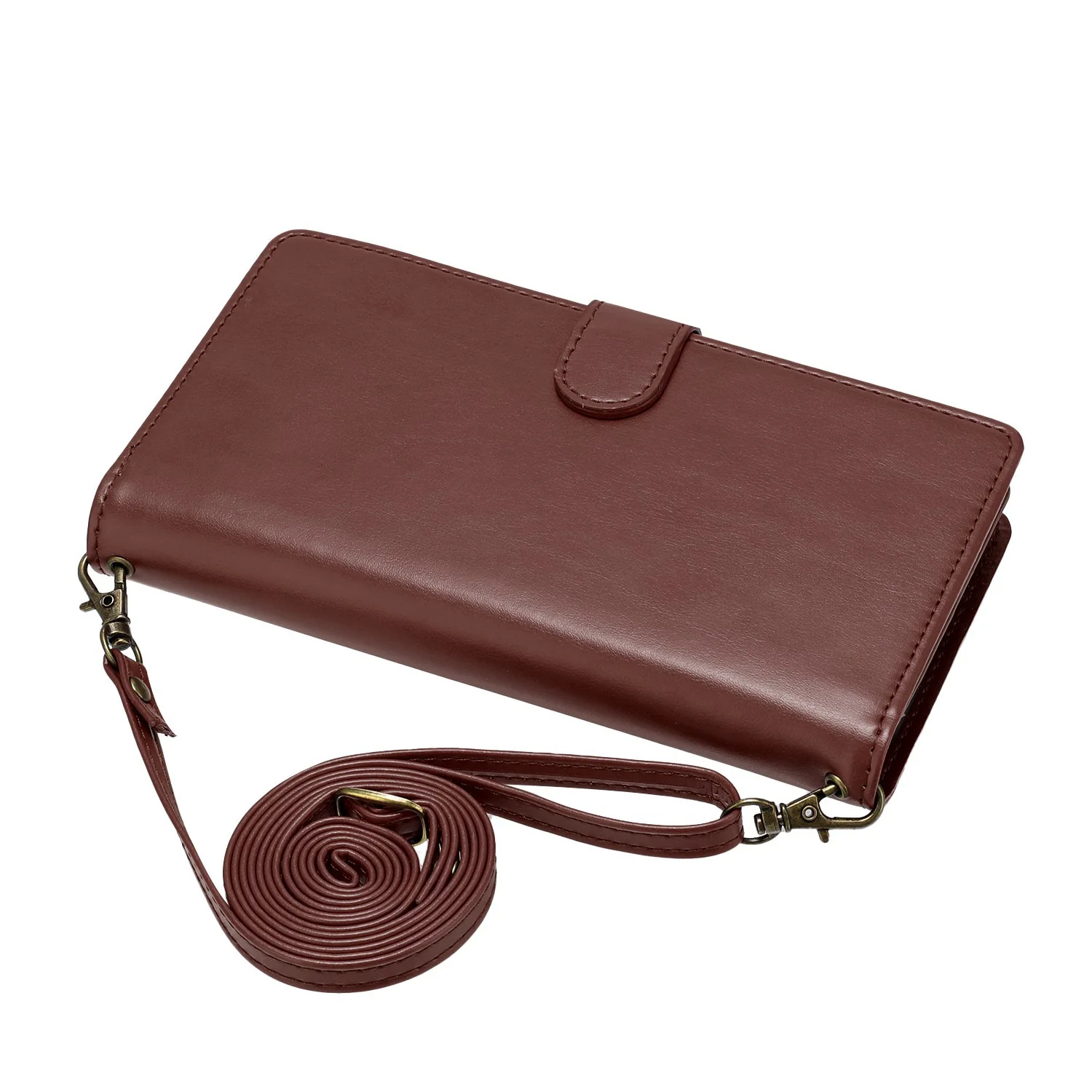 Чехол-кошелек на молнии для INFINIX Hot 20 Pro 20S 20i 12 Play 11 10 9 Multi 8 карт, кожаный ремешок, удобный чехол для книги на запястье Чехол-кошелек на молнии для INFINIX Hot 20 Pro 20S 20i 12 Play 11 10 9 Multi 8 карт, кожаный ремешок, удобный чехол для книги на запястье