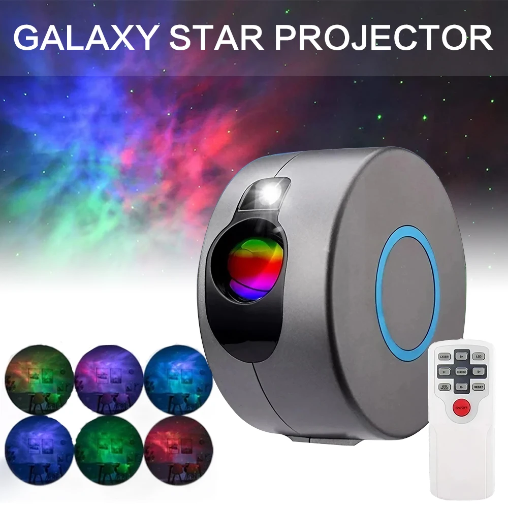 

JJYY Starry Sky Galaxy Projector Skylight Night Star Projector Starry Sky Nebula Projector Bedroom Decoration Novel Night Light