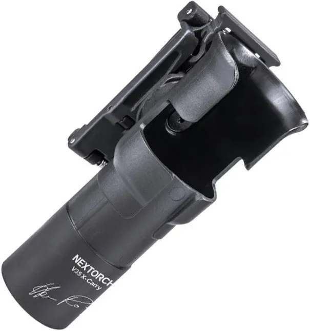 Nextorch V35 Flashlight Holster Side-Lock FR-1 Finger Ring 360 Rotation MOLLE