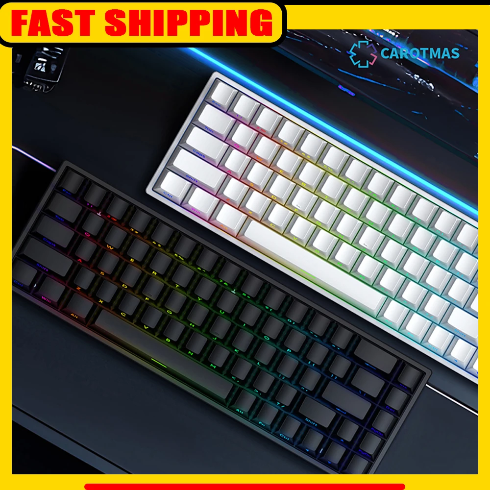 

IROK Carotmas Mercury68 Magnetic Switch Keyboard Wired 8000Hz RT0.004mm Mechanical Keyboard Low Delay Gaming Keyboard Gamer