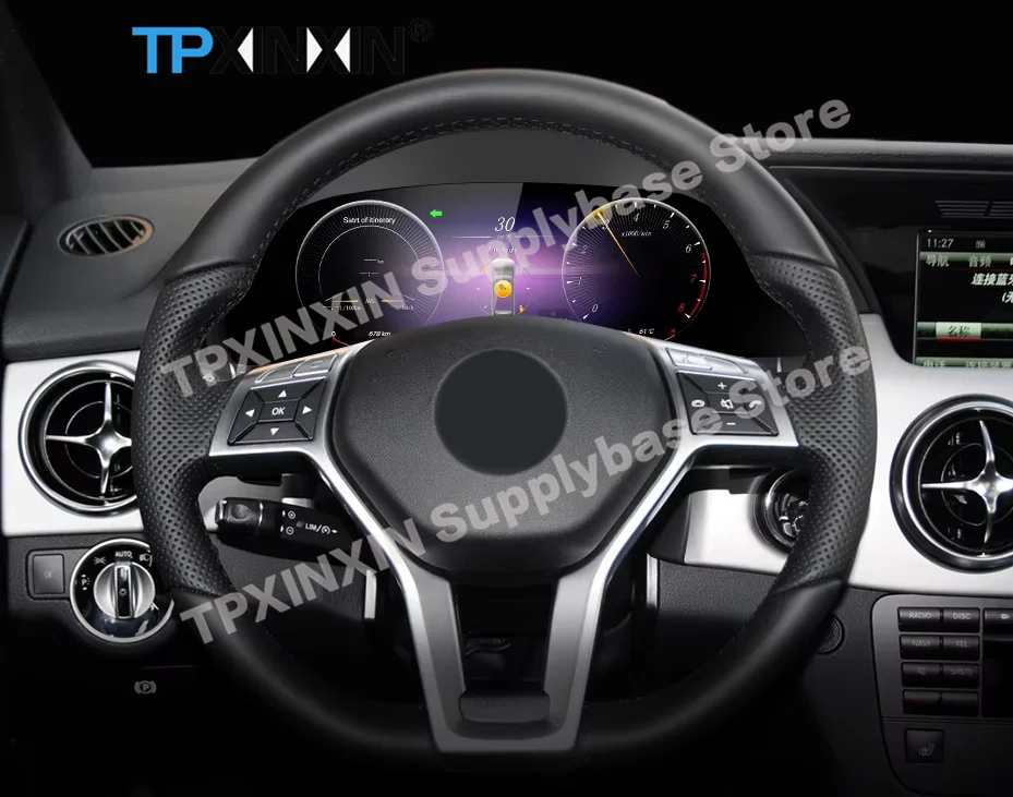 Digital Performance Display Dashboard Speed Table Car Virtual For Benz GLK 2008 2009 2010 2011 2012 2013 2014 2015 Meter Screen