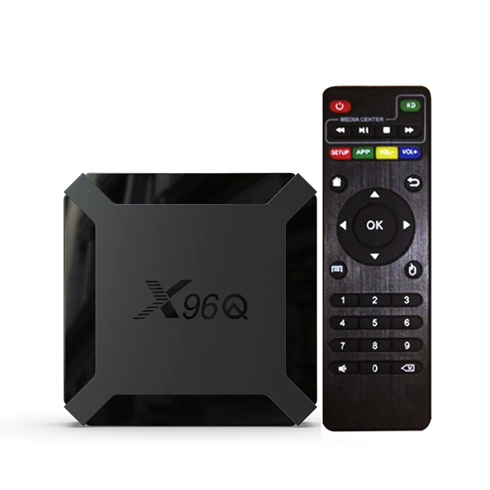

X96Q Android 10.0 Smart TV BOX 2GB 16GB Allwinner H313 Quad Core 2.4G WIFI 4K Set Top Box 1GB 8GB Multimedia Player TV Box