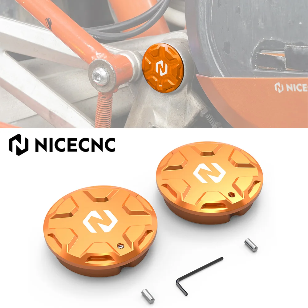 

Swingarm Pivot Hole Plugs For KTM 690 Enduro SMCR 2008-2025 Husqvarna 701 Supermoto Enduro 2016-2025 GasGas 700 ES/SM 2022-2025
