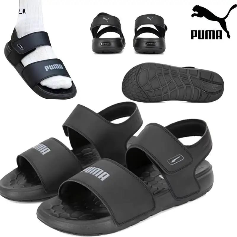 2026 new Puma Mid Slide Sandal Casual Comfort Lightweight Summer Footwear 389083-01