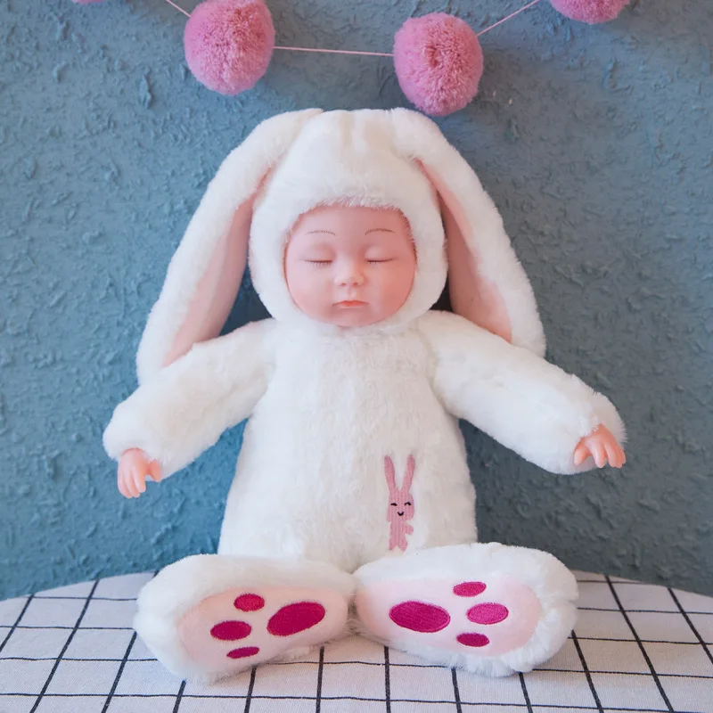 

Baby Pillow Doll Simulation Baby Doll Sleeping Pillow Children's Gift Decoration Placement Photography Sleep Soothing Pillow W10