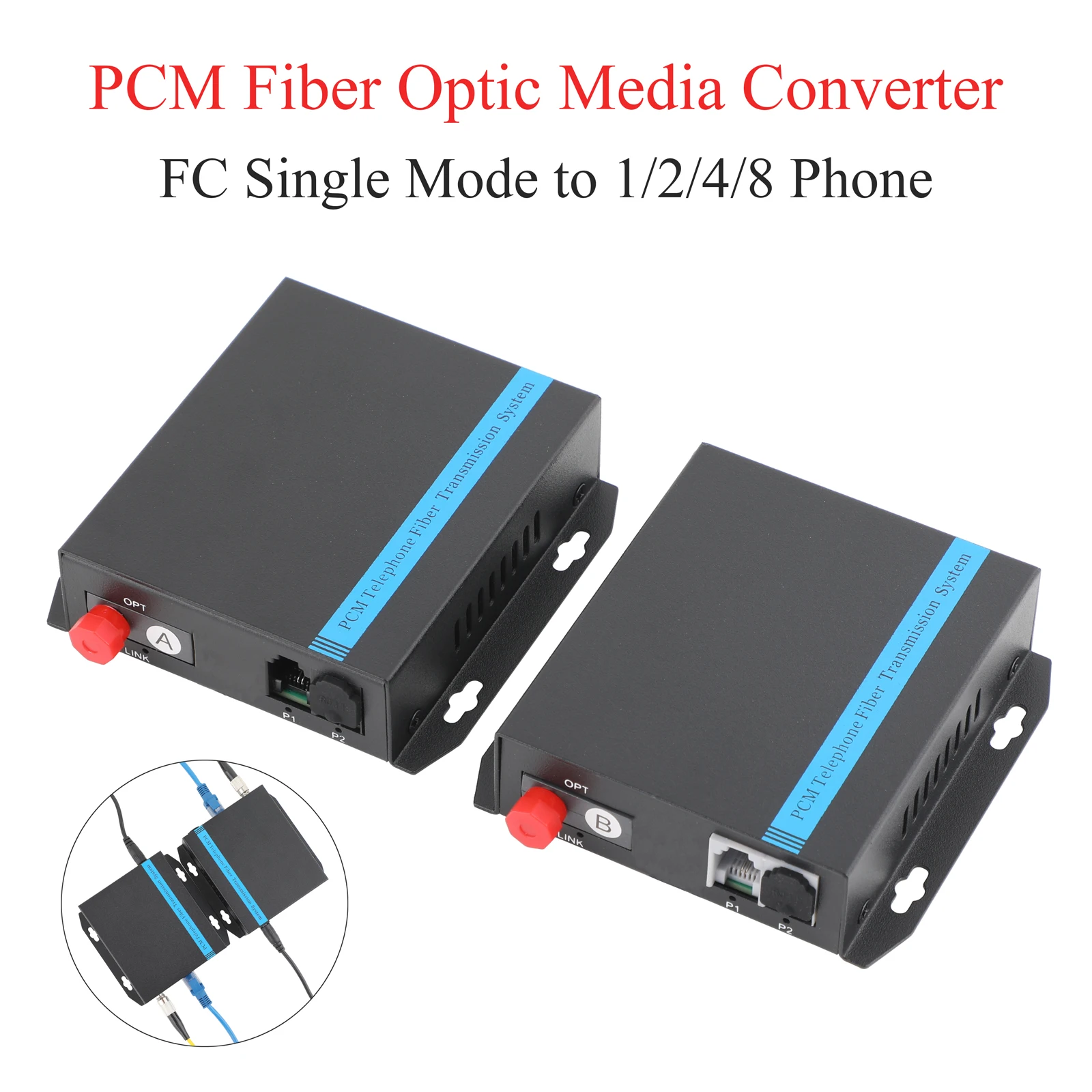 1-2-4-8-way-telephone-optical-transceiver-fc-pcm-converter-ethernet-media-converter-us-eu-power-plug-for-communication-operation
