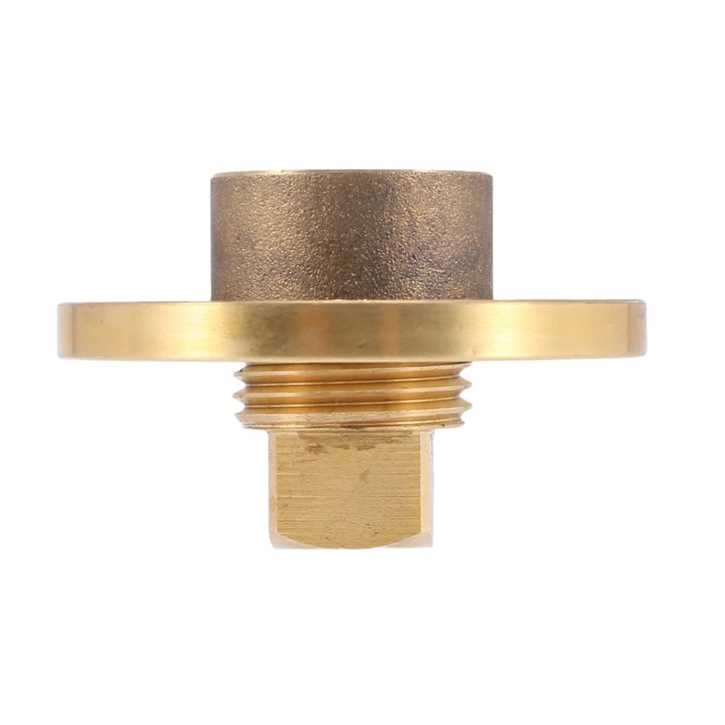 Brass Drain Plug Bronze Garboard Marine Boat Yacht Screw Drain Plug 1 Inch Mounting Hole Fishing