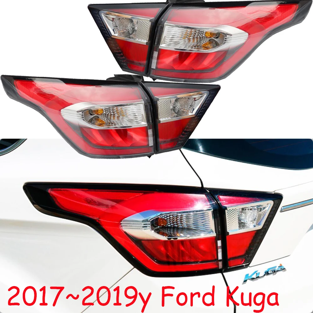 

1pcs 2017~2019year tail light for Ford Kuga escape taillight halogen bulb car accessories Taillamp for Escape Kuga fog light