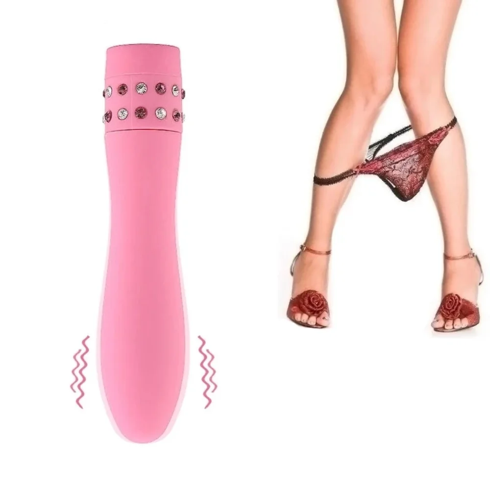 Mini vibrador de bala impermeable para mujer, consolador estimulador del clítoris, juguete sexual de masturbación, 1/12 velocidades, producto de