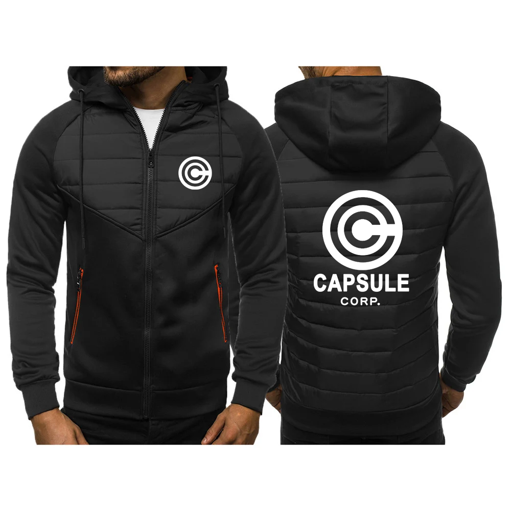 

Anime Japanese 2024 New Men's Spring And Autumn Leisure Fashion Jacket Three-Color Stitching Slim Sweatshirts Cotton Comfort Top