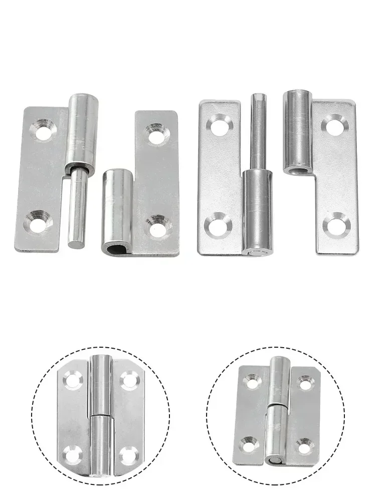 Charnière amovible en acier inoxydable, joint coulissant, sensation de levage, charnière rapFlat, connecteur de porte parfait, quincaillerie de meubles