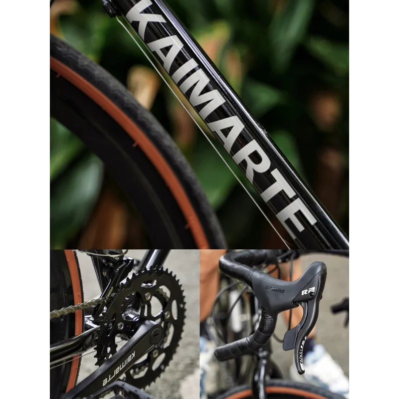 

Bicycle men's adult gearshift aluminum alloy 700C bent handle road racing student bike