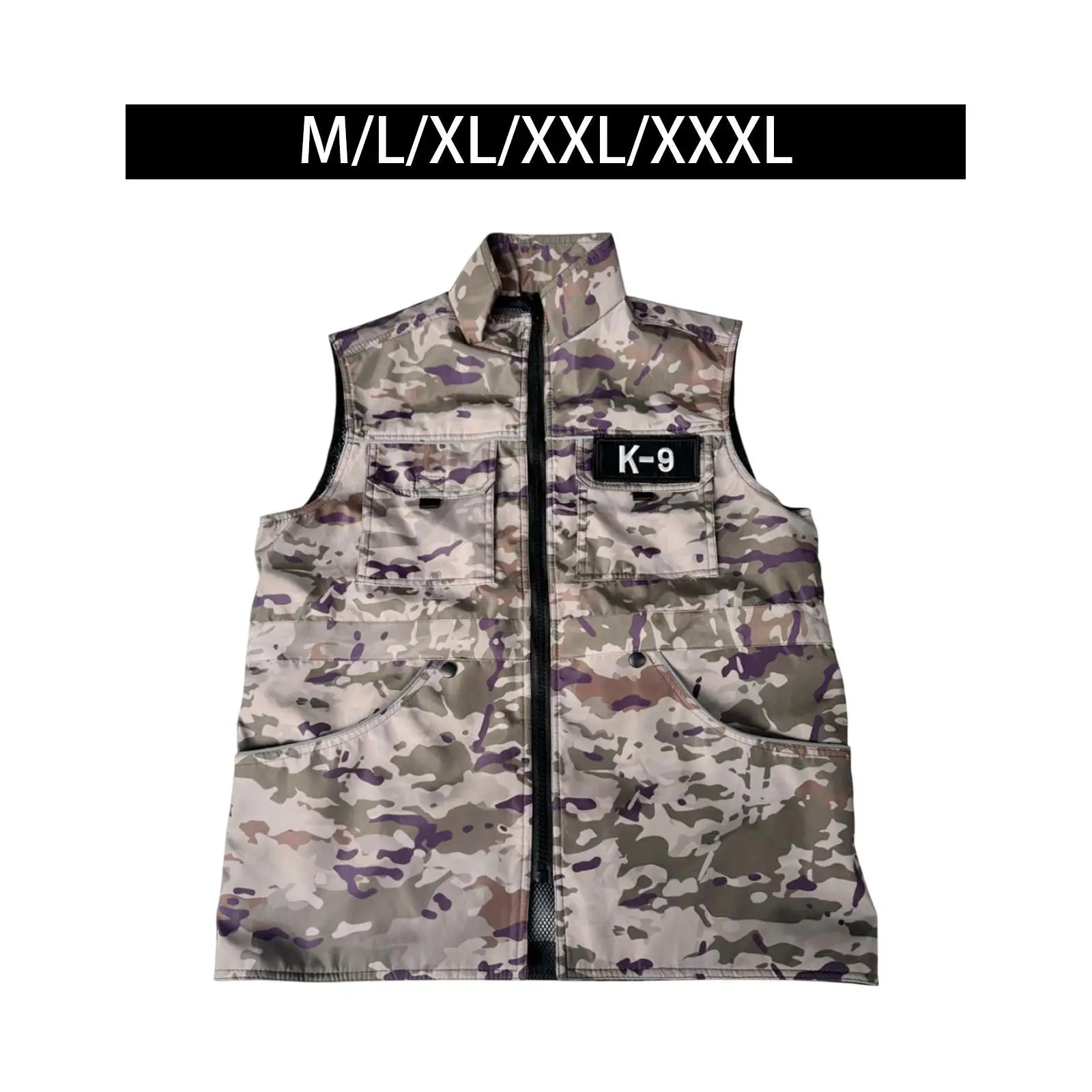 

Жилет для дрессировки собак для поручней, жилет для собак, практичный жилет с несколькими карманами, защита от укусов, дышащая одежда, водонепроницаемая