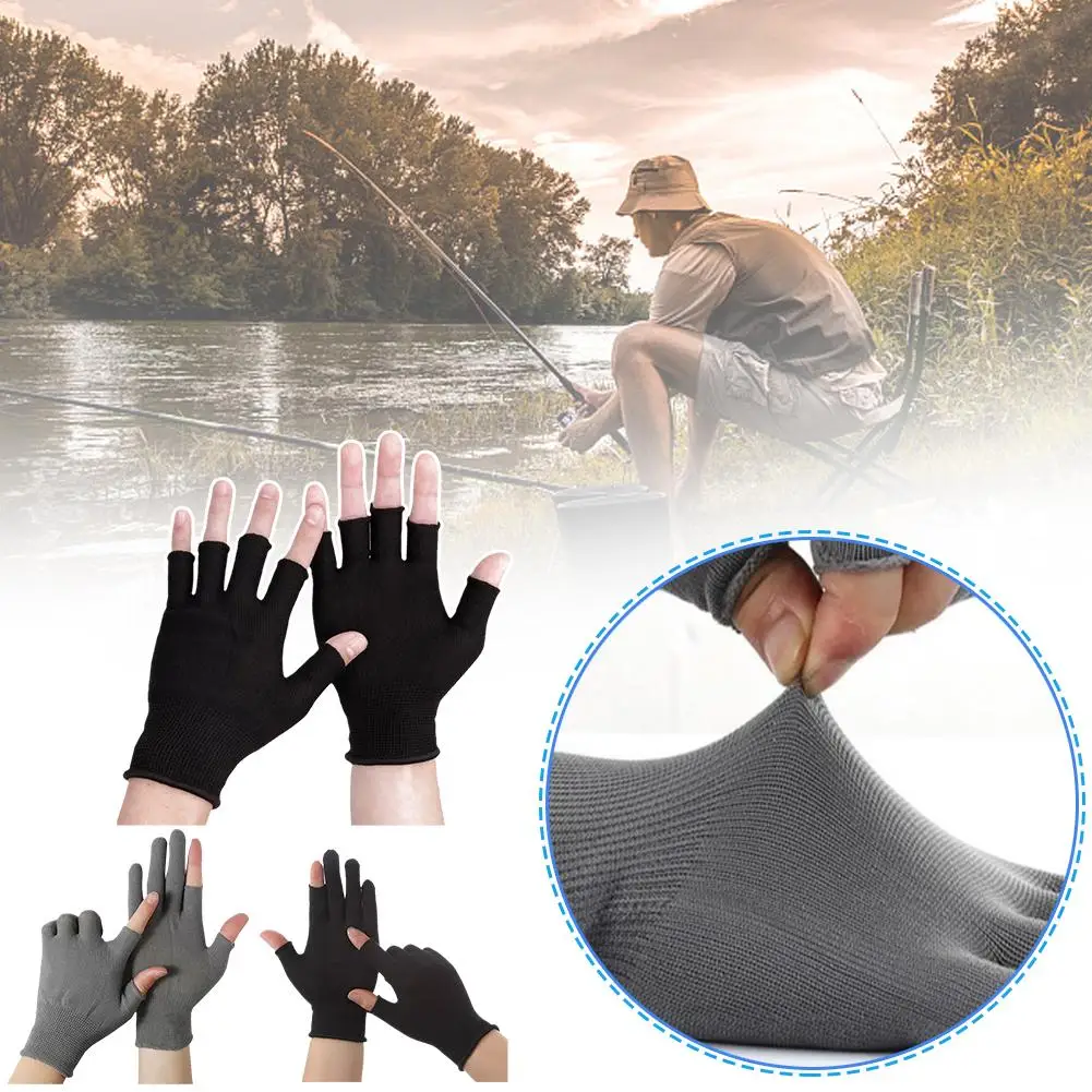 Half Finger Gloves Spring Summer Breathable Riding Driving Fashion Gloves Gloves Children's Men's Sports Women Screen I4U7