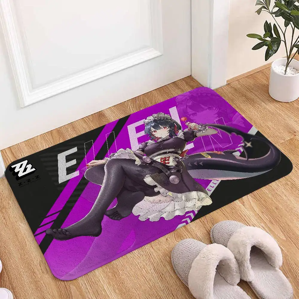 Zenless Zone Zero Ellen Joe الكلمة حصيرة لغرفة المعيشة أريكة وسائد الأرضية الحديثة لينة رقيق المنزل البساط لغرفة النوم اللعب السجاد