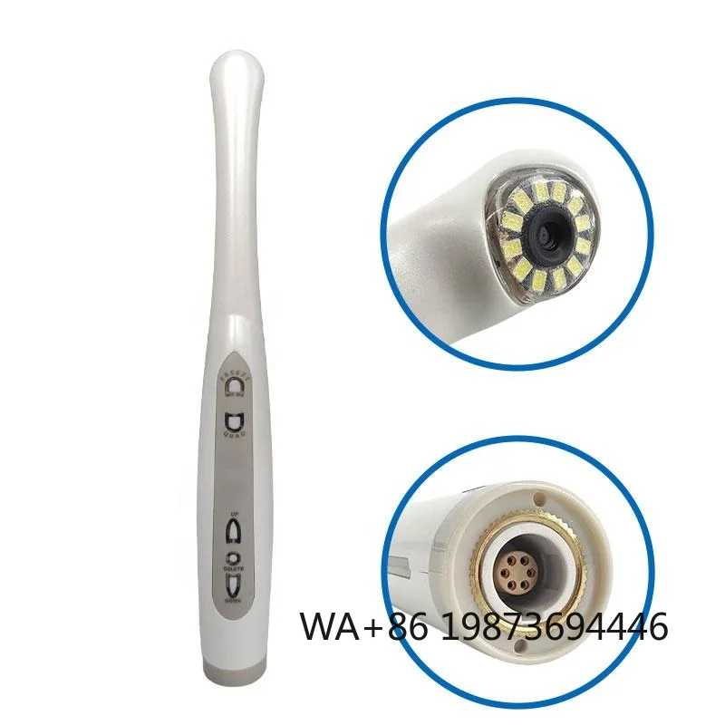 

1080P HD HDMI Portable Intraoral Endoscope with 6 LED Lights for Clear Oral Imaging