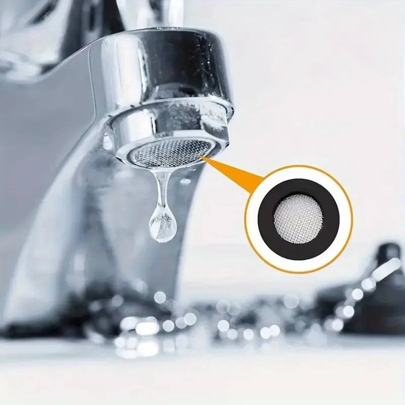 12Pcs 19mm Shower Head Anti-Leak Washers with Filter Mesh, Rubber Seals for Faucet Hose, Handheld & Fixed Shower Compatible