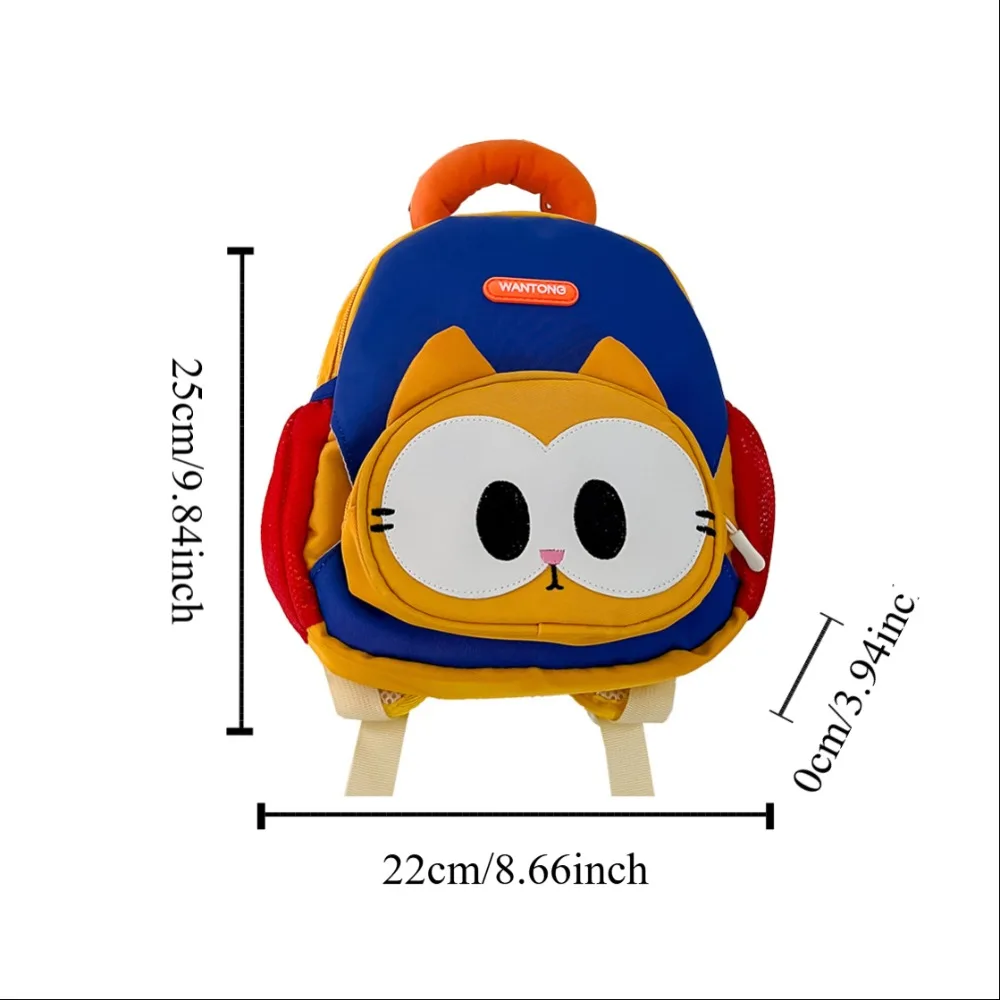 Anti-Verloren Dieren Kinderen Schooltassen Ultralichte Vrije Tijd Cartoon Schattige Kat Rugzak Mini Casual Cartoon Kleuterschool Tas Buiten