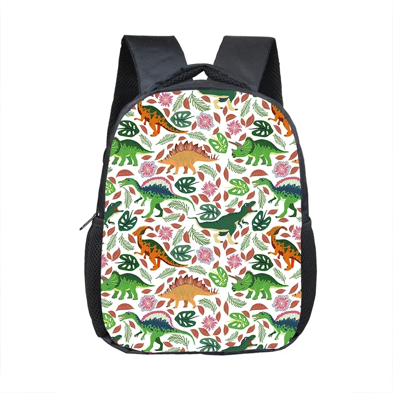 Dinossauro dos desenhos animados mochila bonito animal estudante sacos de escola portátil do jardim de infância crianças presente moda daypack 16 polegadas