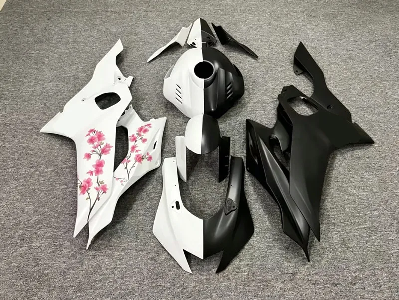 Новый комплект обтекателей из ABS-пластика (4 шт.) для Yamaha YZF600 R6 2017-2024 гг. – аксессуары для мотоциклов, возможность индивидуальной настройки.