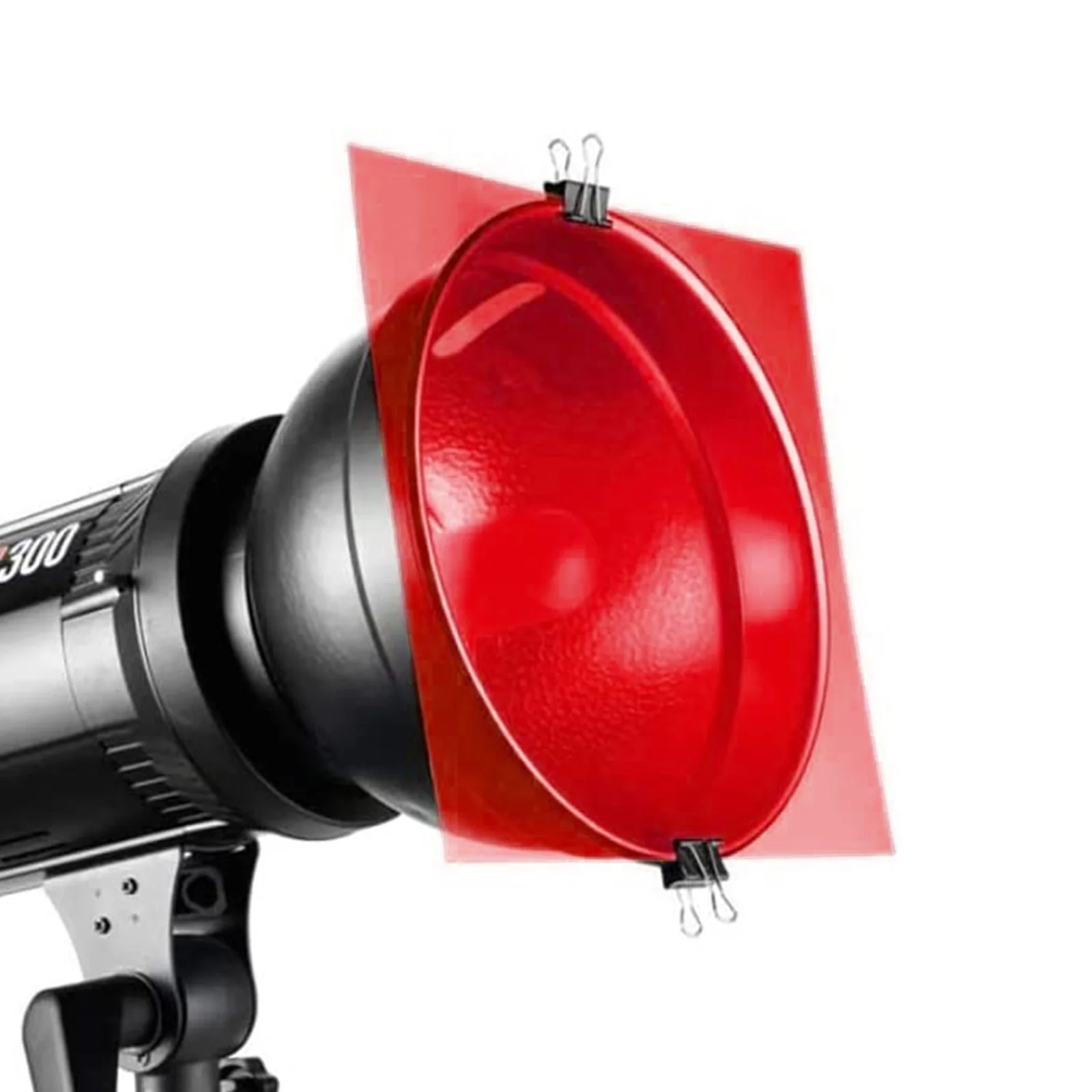 

6Pcs Colored Light Gels PVC Filter Sheets High Light Transmission for Photo Video Stage Lighting and Color Correction