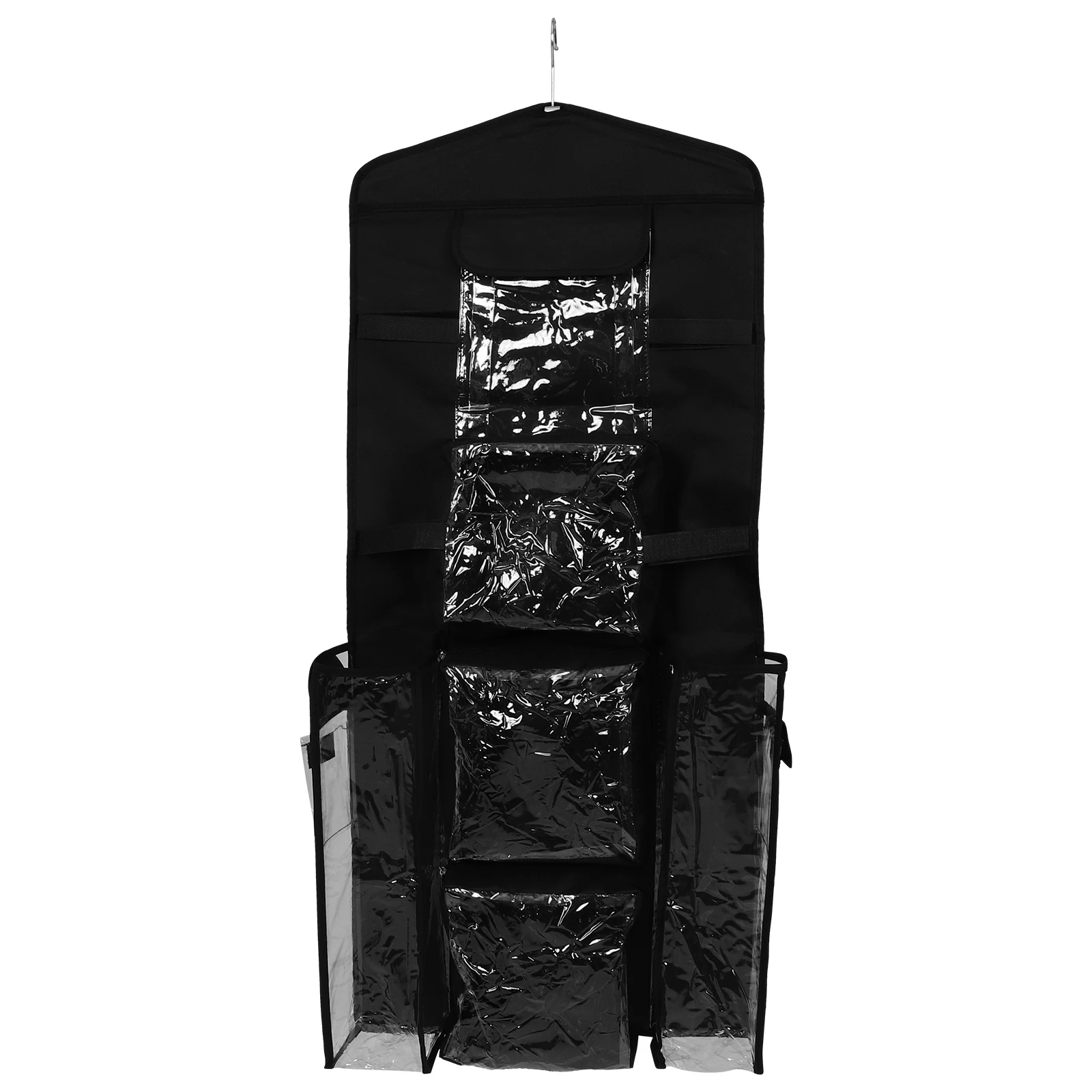 

Hanging Gift Wrapping Organizer Bag Closet Door Storage Polyester Bedroom Over The Door Room Organizers Gift Packaging