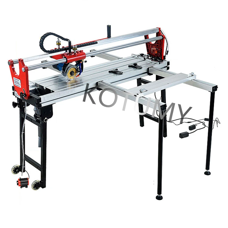 Desktop Ceramic Tile Processing Water Jet Cutting Machine 220V Fully Automatic 45°  Rock Slab Marble Chamfering Push Knife