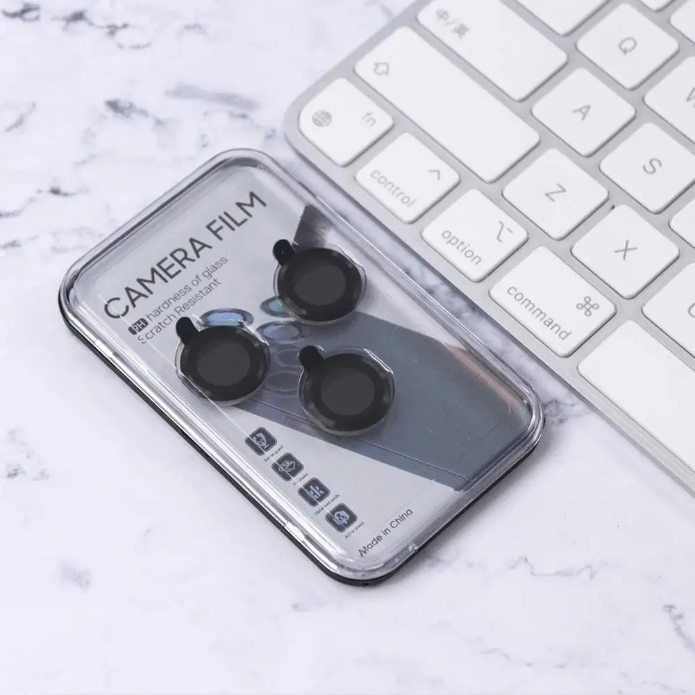 1 Set for iphone 15 Pro Max Camera Protector Metal Lens Glass for iphone 15Pro Max 15 Pro Lens Glass Film Cover