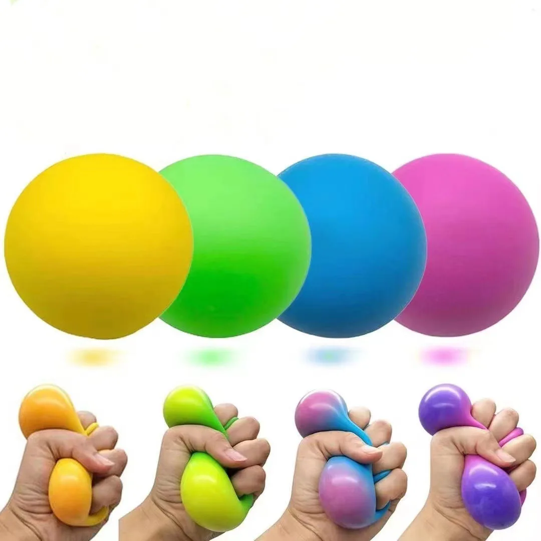 Neue Stressbälle für Erwachsene, langsam aufsteigend, Fidget Toys, Knete, Squishy, sensorisches Entspannungsprodukt für Autismus, ADHS, Klassenzimmer