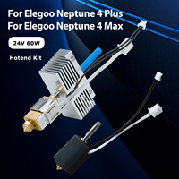Hotend kit for ELEGOO Neptune 4 PLUS/4 MAX 3D Printer Fully Assemble All-Metal Hotend with Nozzle 3D Printer Accessorie