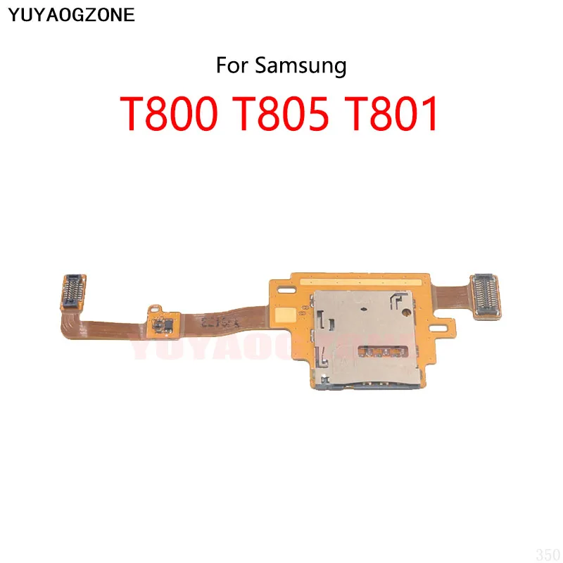 

SIM Card Reader Socket Tray Holder Slot Flex Cable For Samsung Galaxy Tab S 10.5" inch T800 T805 T801