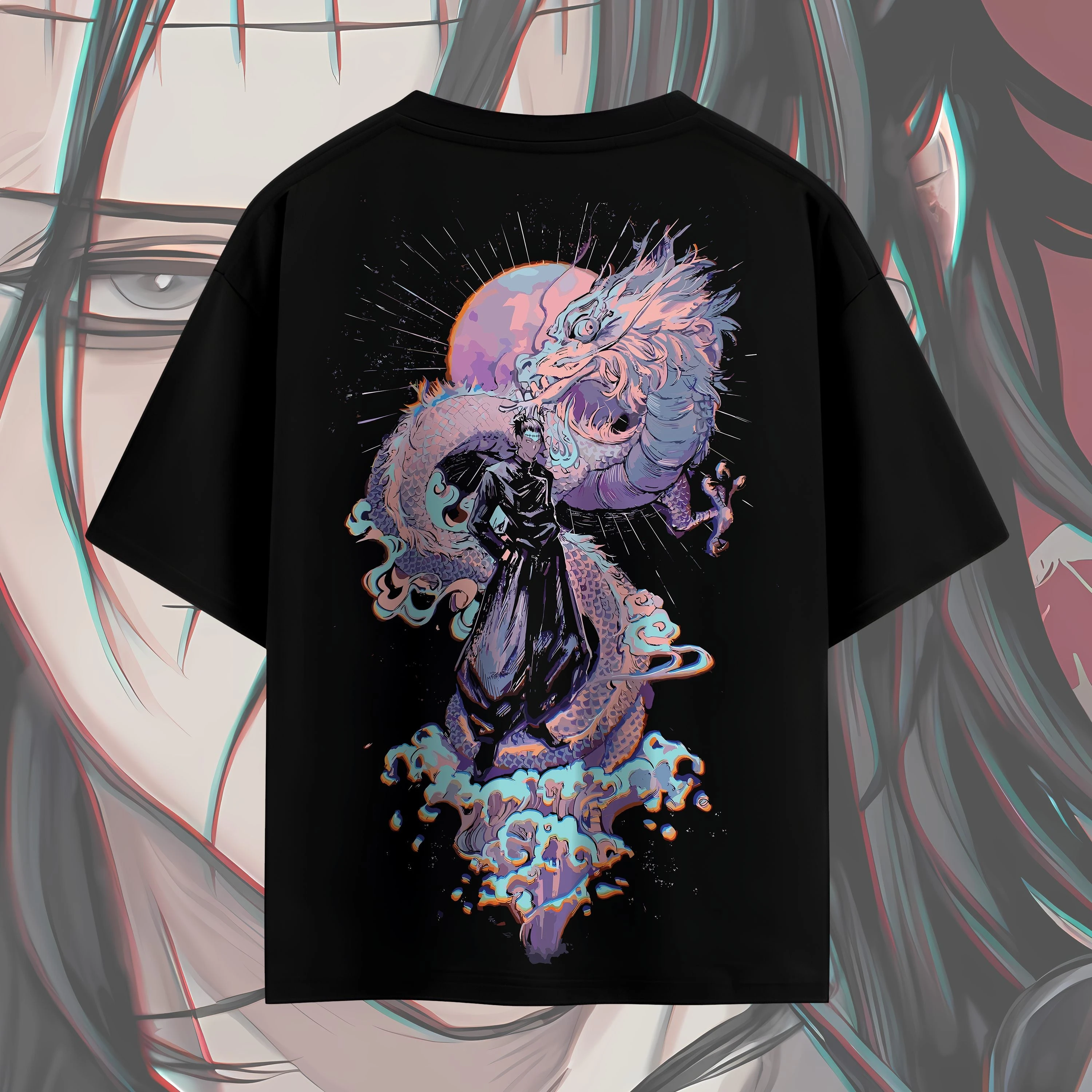 2026 Summer Jujutsu Kaisen Retro Cosplay T-shirt Men's Super Casual Cotton Printed Short-sleeved Unisex Children's Sports Shirt
