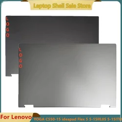 New For Lenovo ideapad Flex 5 5-15IIL05 5-15ITL05 YOGA C550-15 LCD Back Cover 460.0K10Z.0001 5CB0Y85681 5CB0Y85680