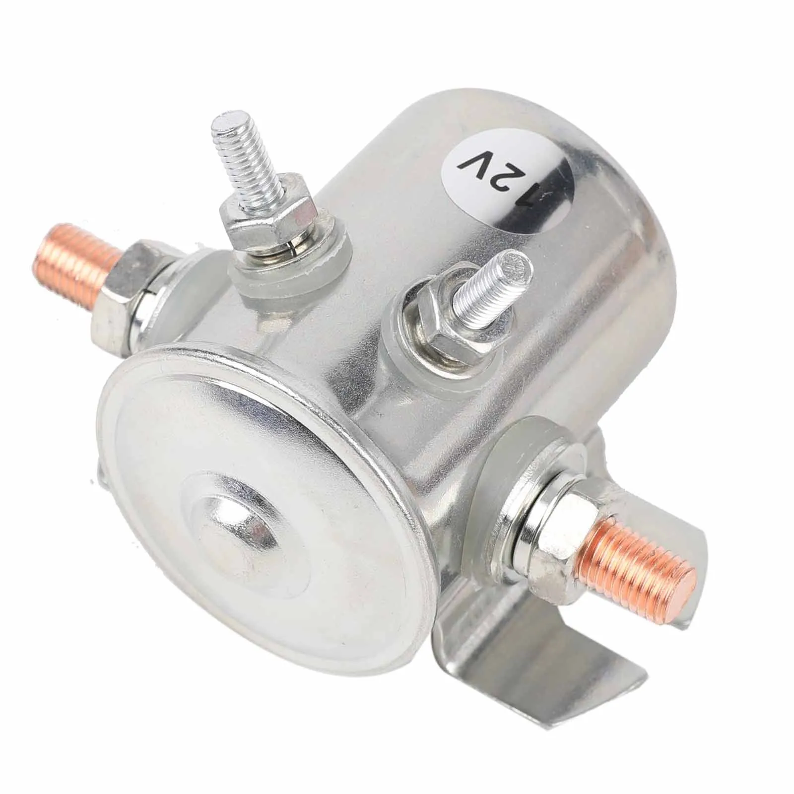 Universal 12V 200A Winch Solenoid Relay 4 Pin Metal Electric Control Switch Replacement for 4x4 Truck Recovery Winch ATV UTV