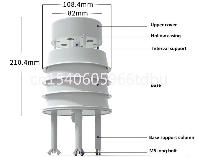 Modbus Rs485 Ultrasonic Anemometer Hot Sale Wifi Gprs 4G Lora Lorawan