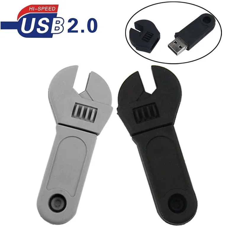 Truck Model Usb 2.0 Flash Drive Pen Drive Excavator Wrench Pendrive 4gb 8gb 16gb 32gb 64gb 128gb Cle Memory Sticks Real Capacity