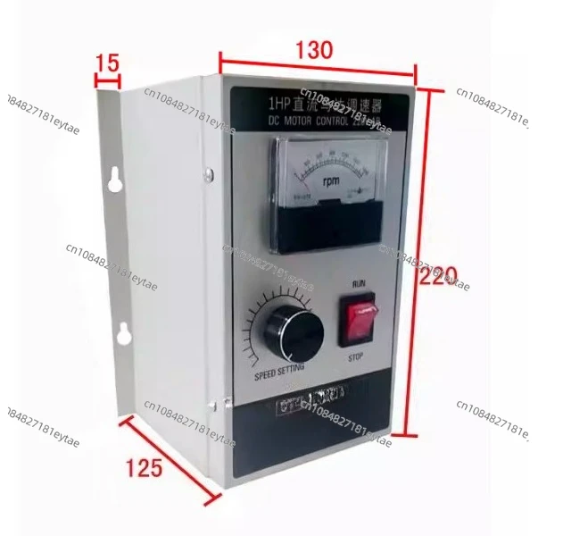 

Двигатель постоянного тока с постоянными магнитами 750 Вт с круглым фланцем, с креплением для установки горизонтально и вертикально, 1 л.с., 1800 об/мин, с регулируемой скоростью