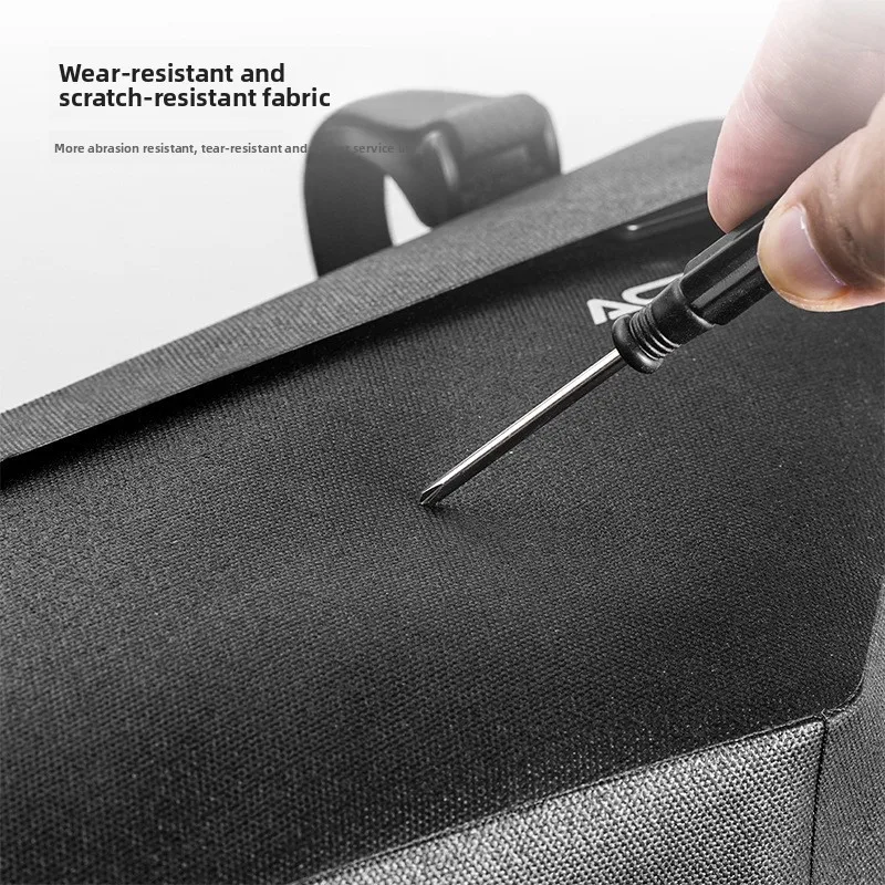 Triangle Frame Bike Bag Fully Waterproof Front Tube Storage Pouch For MTB Road Bike Cycling Gear