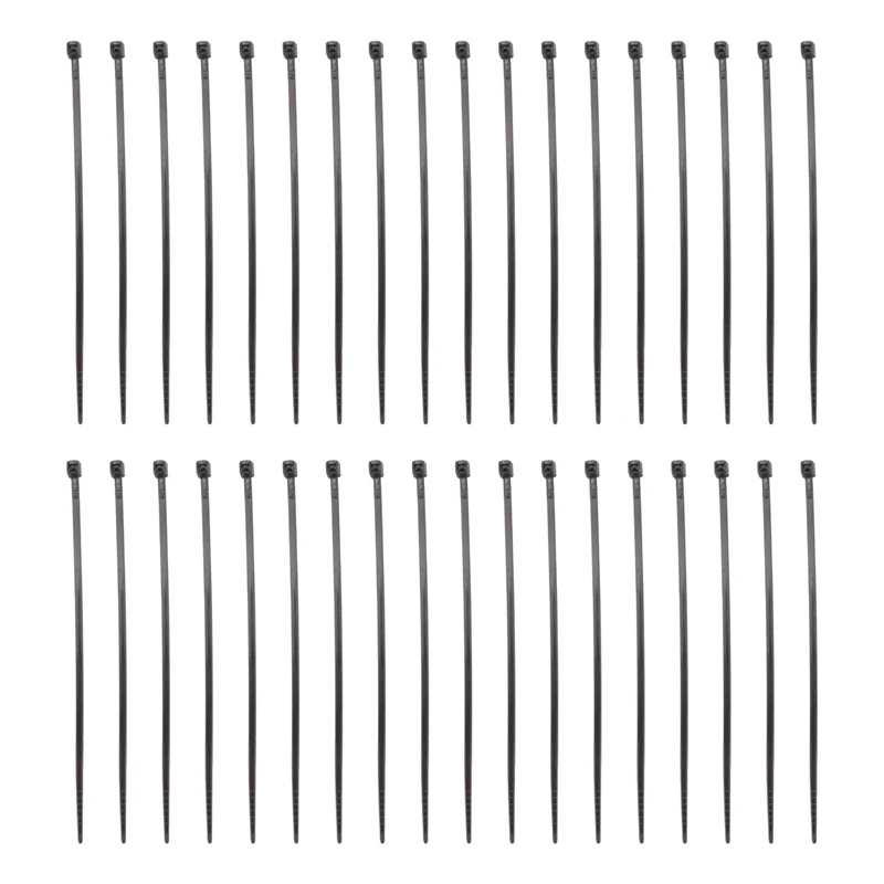 

1000 шт. черных нейлоновых кабельных стяжек-хомутов 95 мм x 2 мм