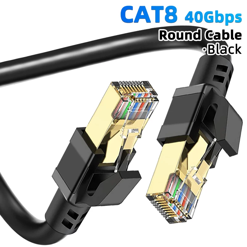 Cat 8 イーサネットケーブル 40Gbps 2000MHz SFTP 屋外&屋内 RJ45 高速