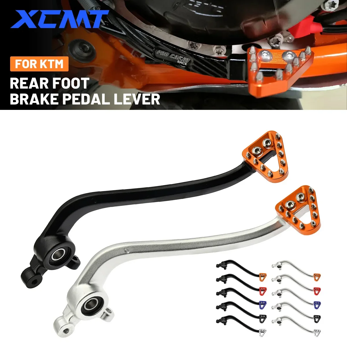 

Motorcycle Rear Foot Brake Pedal Lever For KTM SX XC XCW SXF XCF EXCF XCFW 125 250 300 450 500 2016-2022 For Husqvarna TC TE TX