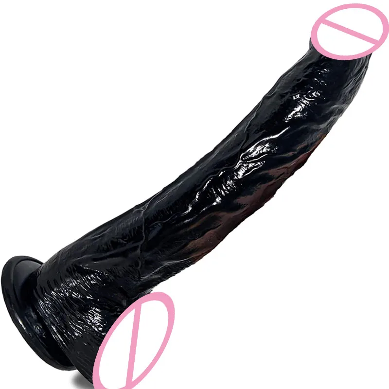 11.8 Inch Huge Realistic Dildo Silicone Penis Dong with Suction Cup Skin Feeling for Women Masturbation Anal Sex Toys for Adults