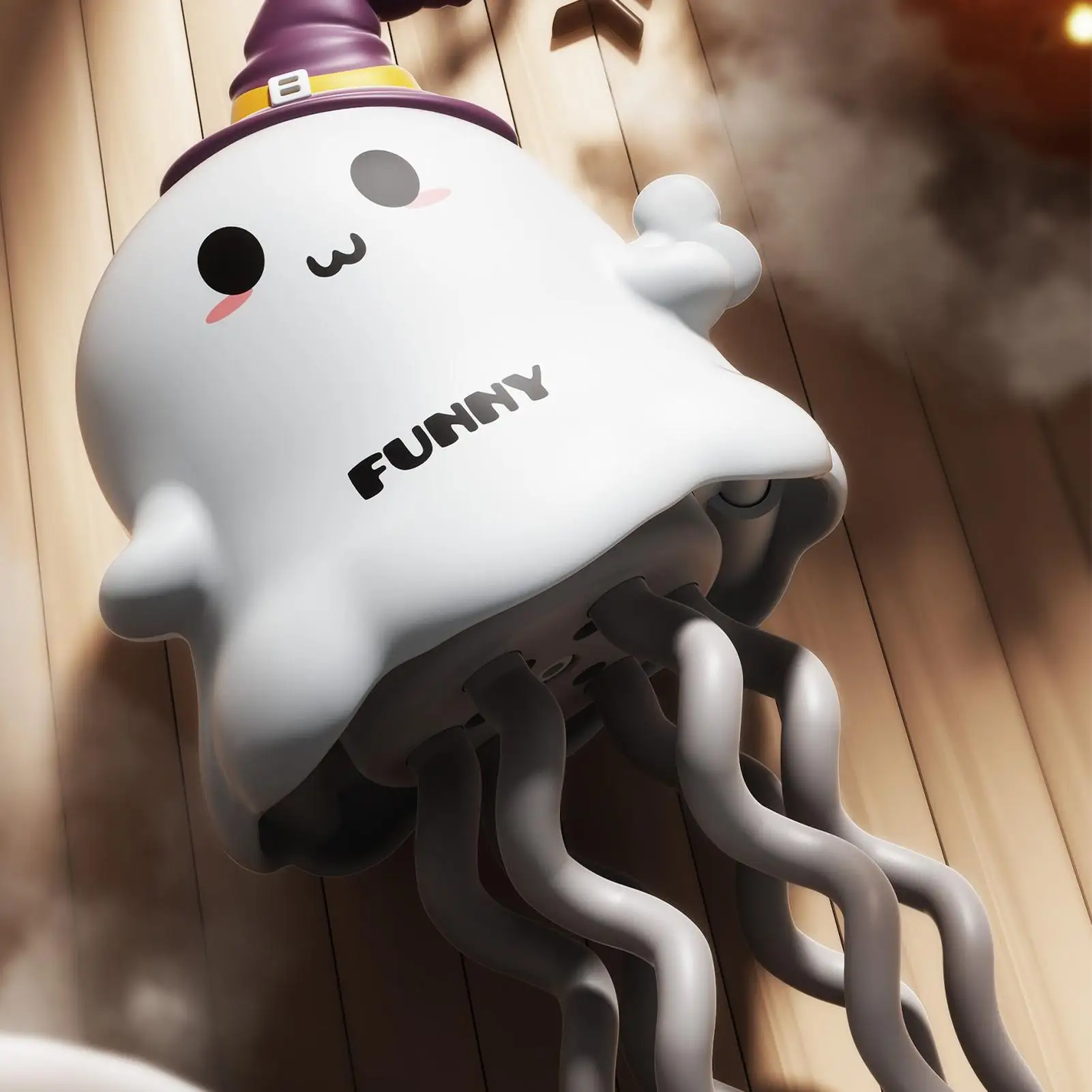 Dancing Ghost Evitamento degli ostacoli Robot intelligente per moncone degli ostacoli Elettrico con musica Robot per bambini per imbottitura di calze Compleanno Ragazzo
