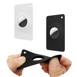 Ultra Wallet Card Holder for Air Tag Soft Silicone Protective Cover Anti-lost Card Tracker Airtag Case for Wallet Handbag Pocket