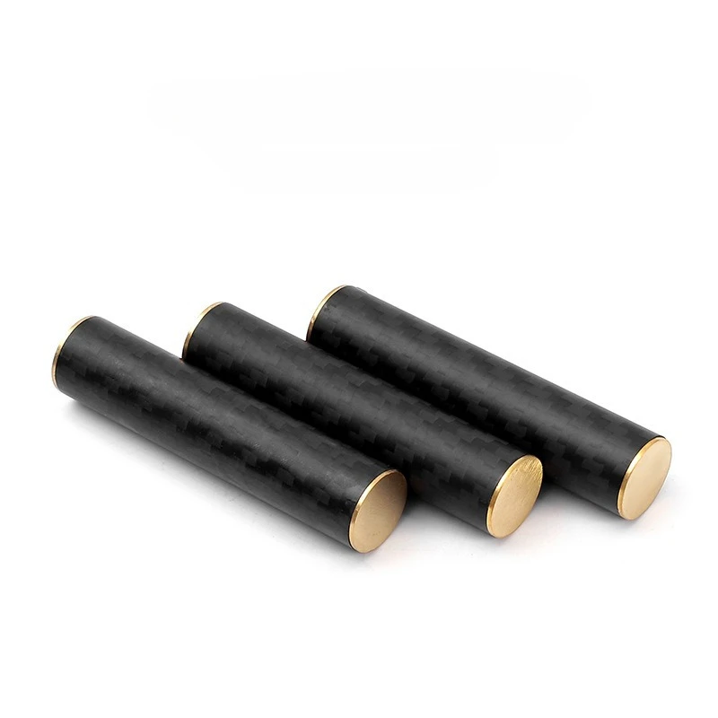 

Carbon fiber magnetic three-section stick fingertip gyro creative rotating metal acrylic three