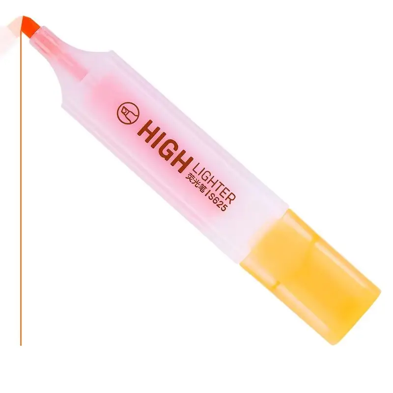 Deli Fluorescent Highlighter Marker School Office Supply Stationery Note Book Mark Pen Student Paintbrush Writing Tool