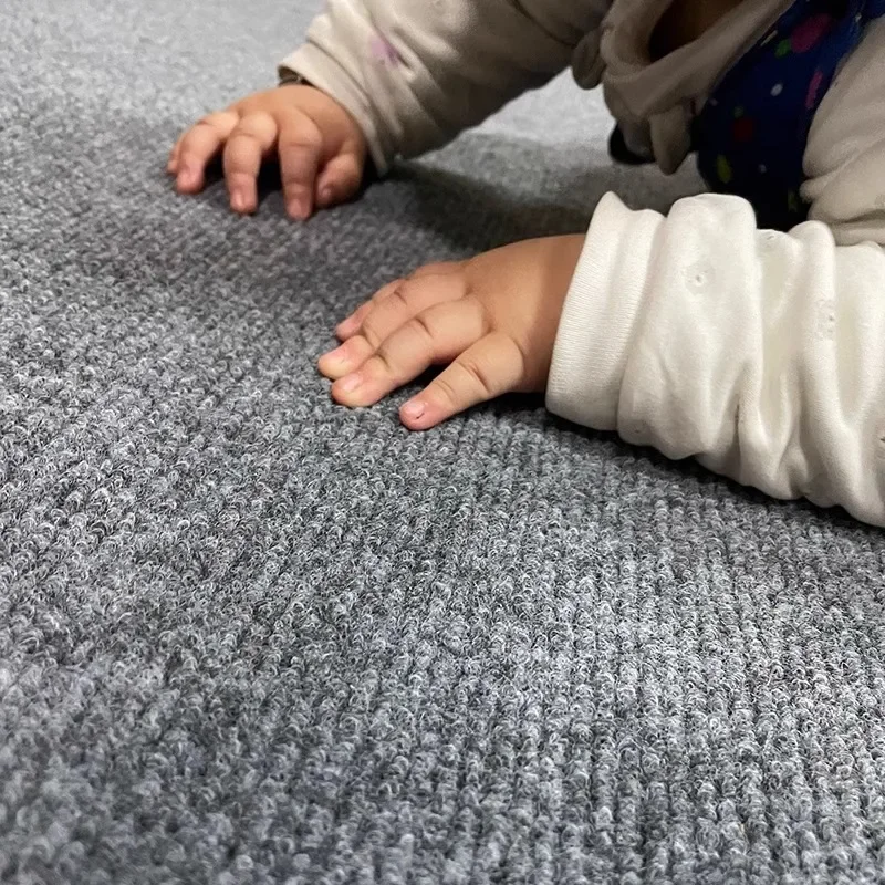 Solid Color Large Area Rugs Decoration Office Non-slip Easy Cleaning Rugs Home Sofa Coffee Tables Living Room Foot Mat Thickened