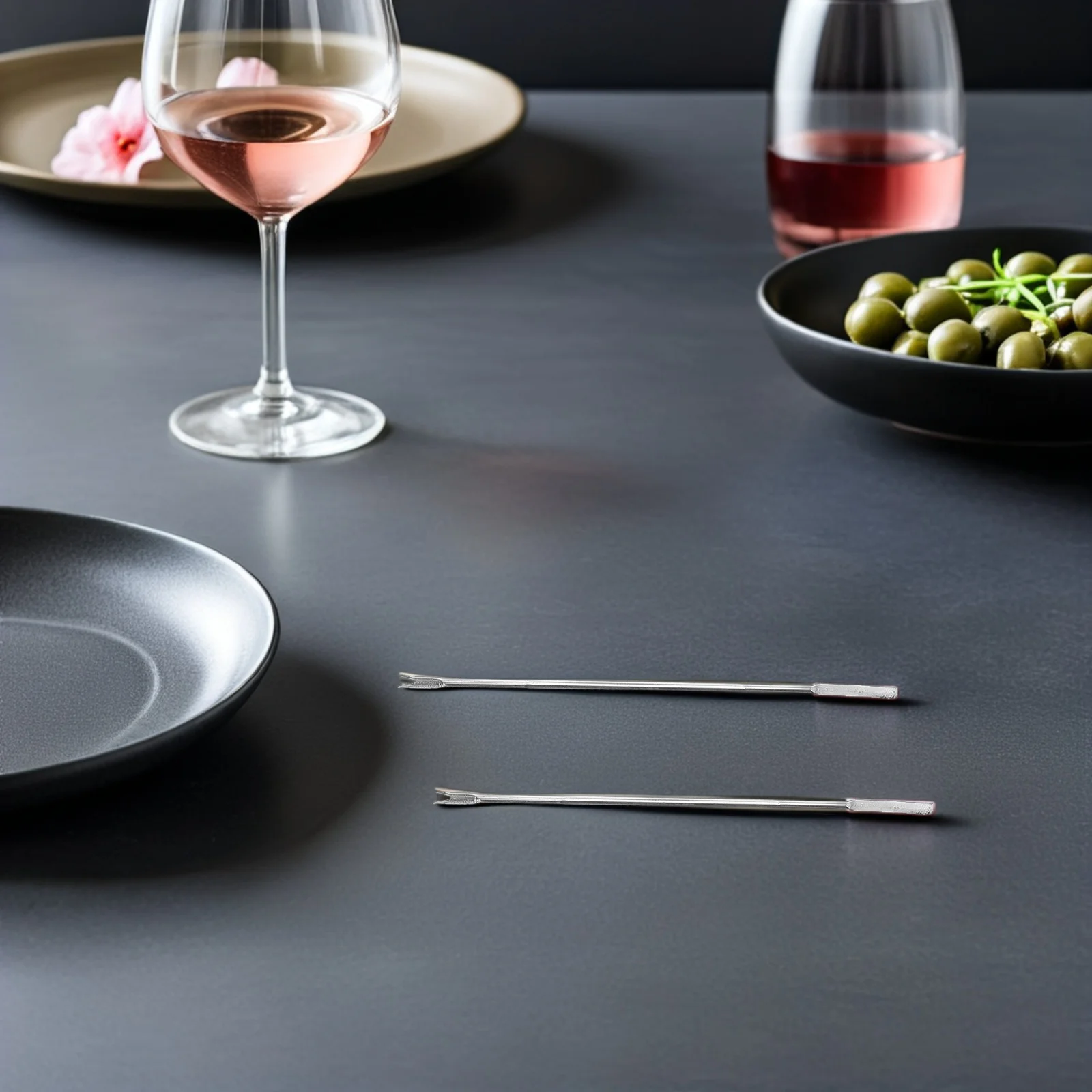 

24pcs Stainless Steel Seafood Forks Crab Eating Tools Dual-Use Nut Picker Kitchen Gadgets Flat Head Meat Extraction Tool For