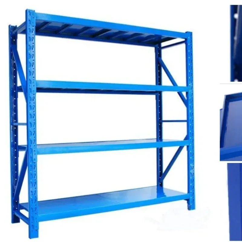 Warehouse Shelves 5 Tier Shelf Stable Heavy Duty Steel Shelving Muscle Rack Adjustable Storage Tough